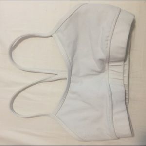 Lululemon White Sports Bra